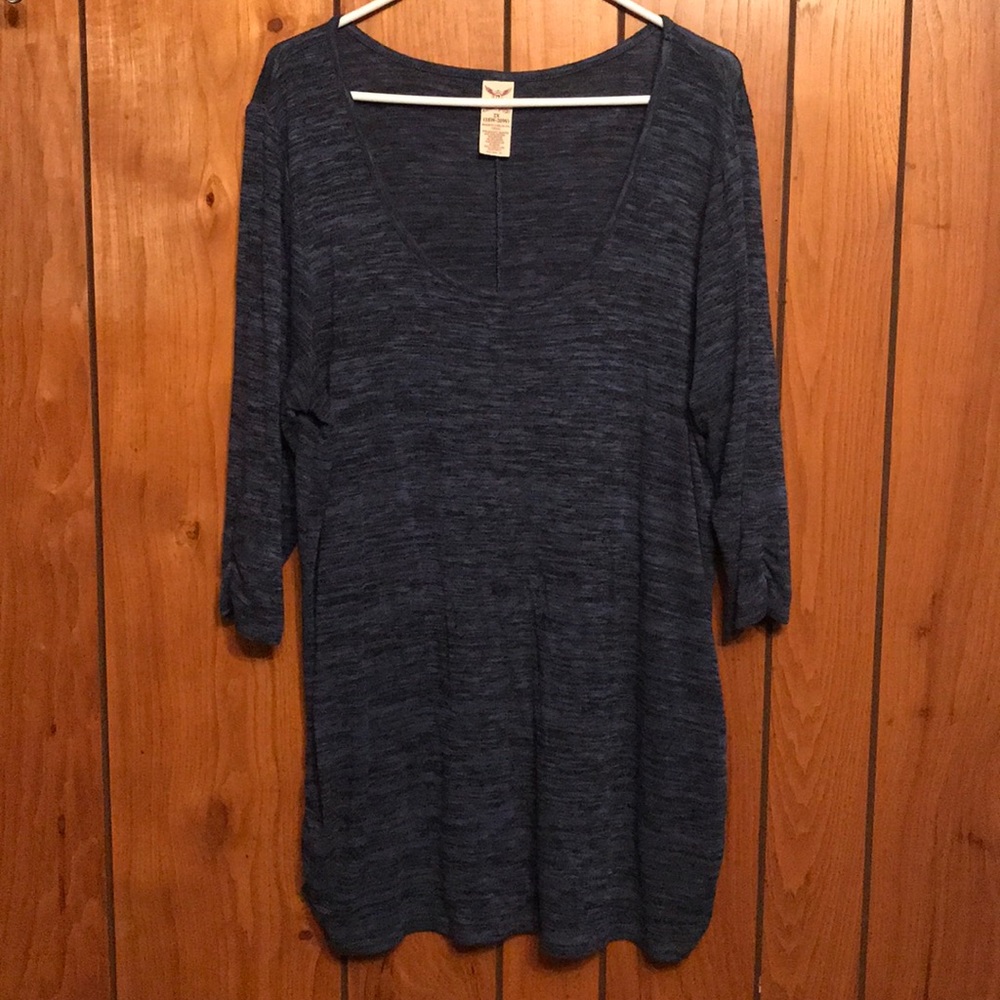 Faded Glory 3/4 sleeve tunic top